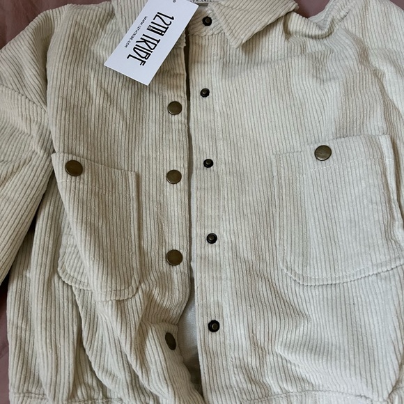 Full Corduroy jumpsuit - Picture 2 of 3